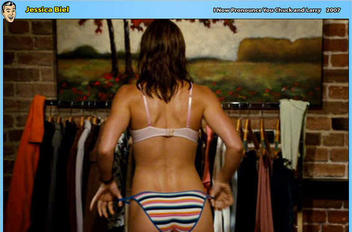 Jessica Biel Nude Stripper Video 19